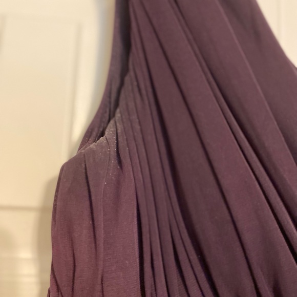 Deep Purple Dress with Jeweled Embellishment - Picture 4 of 5